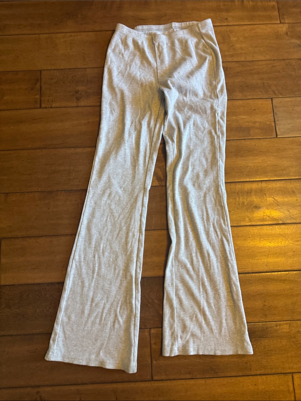 Pac- Kids Light Gray Flared Sweatpants woman’s M